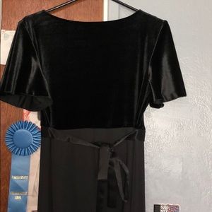 Long black formal dress